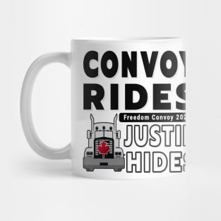 TRUCKERS FOR FREEDOM CONVOY  2022 TO OTTAWA CANADA Mug